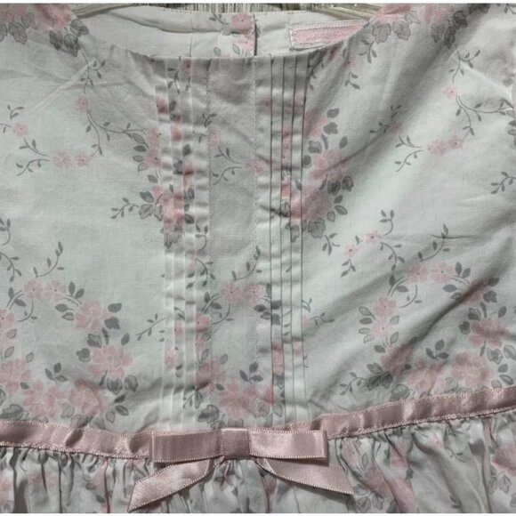 Janie & Jack Pastel Floral Pleated Top 4 - Picture 5 of 5